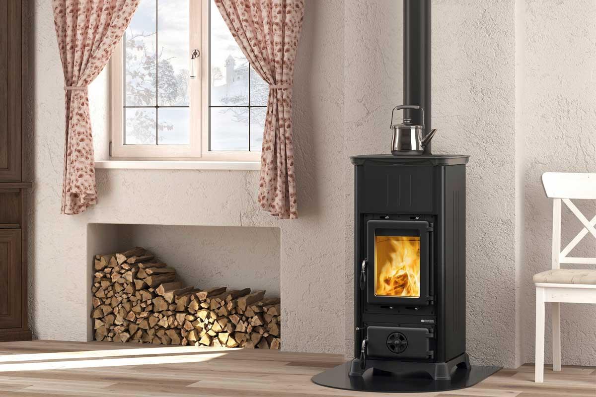 stove Emiliana Steel from La Nordica